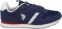 U.s. Polo Assn. Heren Sportschoen met Contrasterende Details Blauw Heren - Thumbnail 5
