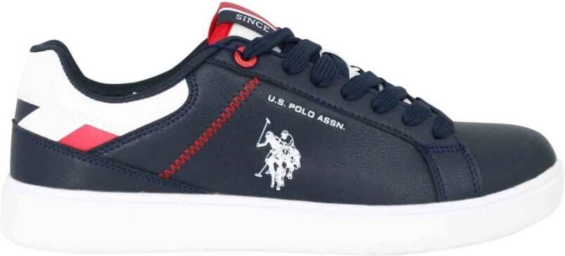 U.s. Polo Assn. Stijlvolle Heren Sportschoen met Contrasterende Details Blauw Heren - Foto 2