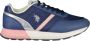 U.s. Polo Assn. Blauwe Sneakers voor Dames met Sportief Ontwerp Blauw Dames - Thumbnail 2