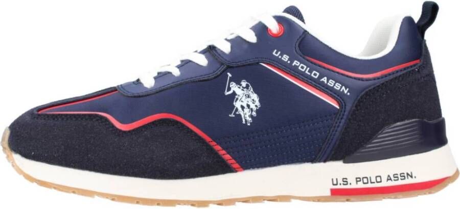 U.S. POLO ASSN. Tabry 002 Heren Sneakers Schoenen Blauw DBL-ORA02 - Foto 3
