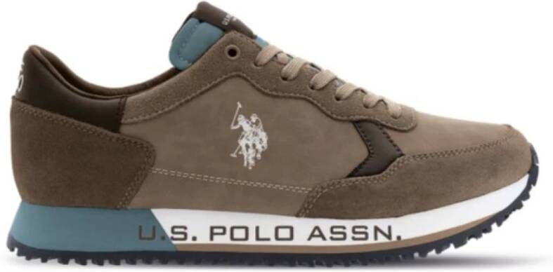 U.s. Polo Assn. Sneakers Brown Heren
