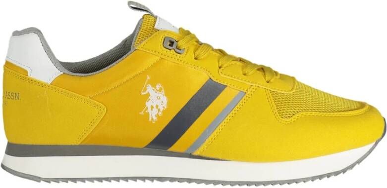 U.s. Polo Assn. Sneakers Geel Heren