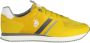 U.s. Polo Assn. Gele Sneakers Textiel Suede PU Yellow Heren - Thumbnail 5