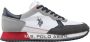 U.s. Polo Assn. Witte Cleef Sneaker Hardloopschoenen White Heren - Thumbnail 14