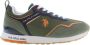 U.S. POLO ASSN. Polyester Sneaker Met Contrasterende Details - Thumbnail 1