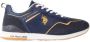 U.S. POLO ASSN. Tabry 002 Heren Sneakers Schoenen Blauw DBL-ORA02 - Thumbnail 2