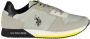 U.s. Polo Assn. Grijze Lace-Up Sports Sneakers met Iconisch Logo Multicolor Heren - Thumbnail 5