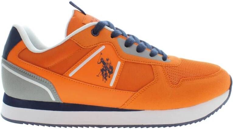 U.s. Polo Assn. Sneakers Orange Heren
