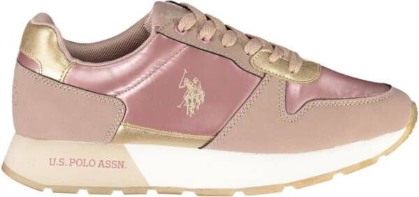 U.s. Polo Assn. Sneakers Pink Heren