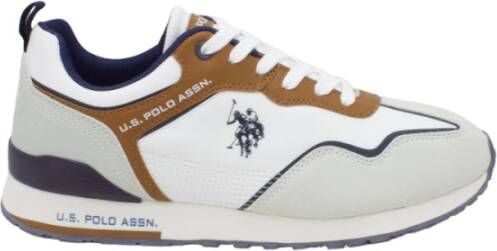 U.s. Polo Assn. Sneakers Wit Heren