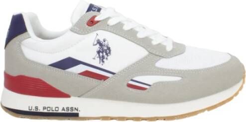 U.s. Polo Assn. Sneakers Wit Heren