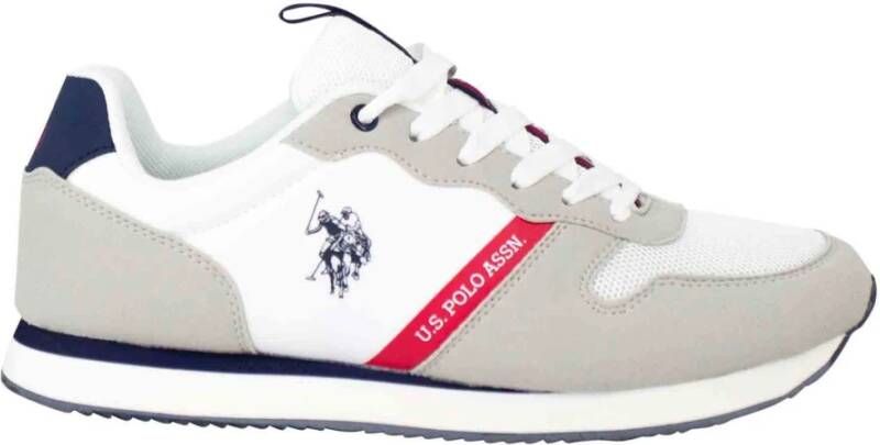 U.s. Polo Assn. Sportschoen met veters voor heren en contrasterende details Meerkleurig Heren - Foto 3