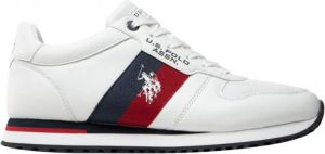 U.s. Polo Assn. Sneakers Wit Heren
