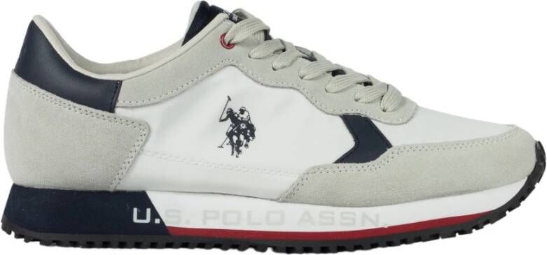 U.s. Polo Assn. Sneakers Wit Heren