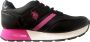 U.S. POLO ASSN. Polyester Sneaker Met Veters En Contrasterende Details - Thumbnail 4