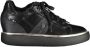 U.s. Polo Assn. Zwarte Vetersneakers met Logo-Detail Black Dames - Thumbnail 1