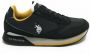 U.s. Polo Assn. Zwarte Polyester Sneaker met Contrasterende Details - Thumbnail 4