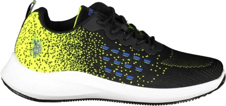 U.s. Polo Assn. Zwarte Heren Sneaker Atletische Polyester Schoen - Foto 3