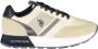 U.s. Polo Assn. Sportieve Beige Veterschoenen met Contrastdetails Beige - Thumbnail 10