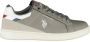 U.s. Polo Assn. Sportieve Veterschoenen Grijs Contrast Logo Gray Heren - Thumbnail 4