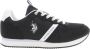 US Polo Assn U.S. POLO ASSN. Nobil 004 Heren Sneakers Schoenen Zwart BLK002 - Thumbnail 2
