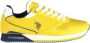 U.s. Polo Assn. Gele Sneakers Textiel Suede PU Yellow Heren - Thumbnail 2