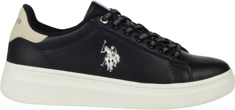 U.s. Polo Assn. Stijlvolle Sneakers Black Heren