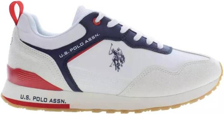 U.s. Polo Assn. Stijlvolle witte sneaker voor heren White Heren