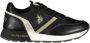 U.s. Polo Assn. Stijlvolle zwarte sneakers met logo - Thumbnail 1