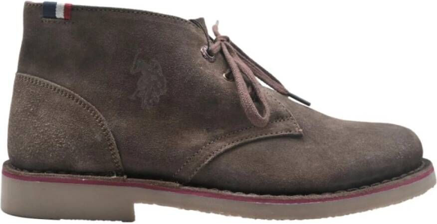 U.s. Polo Assn. Taupe Sneakers Brown Heren