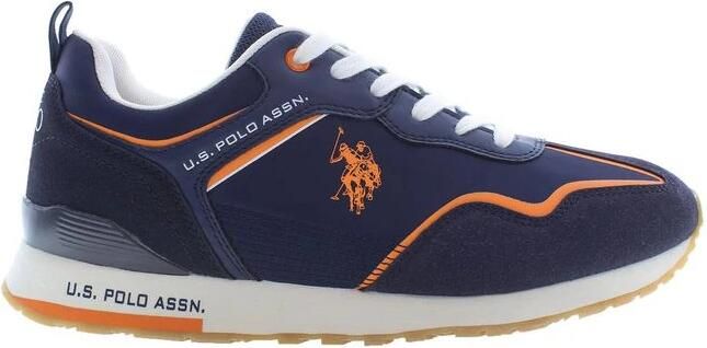 U.s. Polo Assn. Blauw Polyester Heren Sneakers
