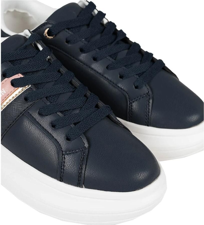 U.s. Polo Assn. Sportschoen voor dames met contrasterende details en logo Blauw - Foto 2
