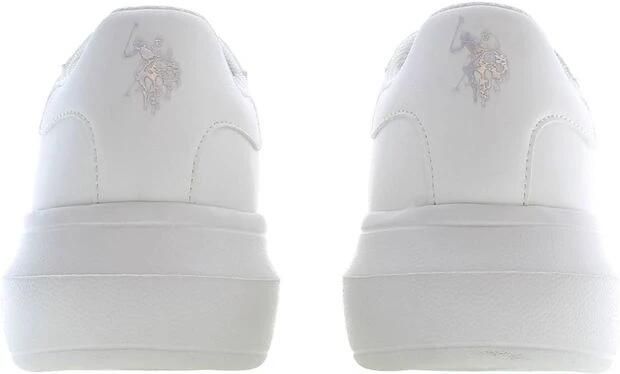 U.s. Polo Assn. Witte Polyester Sneaker met Contrasterende Details - Foto 2