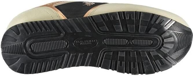 U.s. Polo Assn. Klassieke Sneaker ZwartBeige Vrouwen Polyester Black Dames