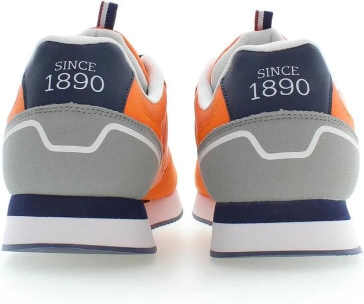 U.S. POLO ASSN. Polyester Sneaker Met Contrasterende Details En Logo - Foto 3