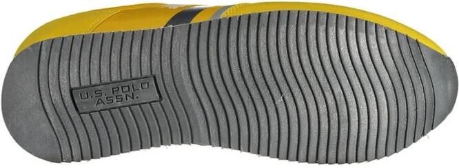 U.s. Polo Assn. Gele Radiant Sports Sneakers met Contrasterende Details Yellow Heren - Foto 7
