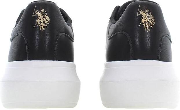 U.s. Polo Assn. Zwarte Sneakers voor Dames met Sportief Ontwerp Zwart Dames - Foto 3