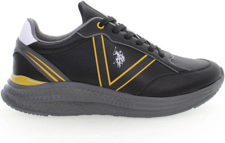 U.S. POLO ASSN. Polyester Sneaker Met Contrasterende Details En Logo