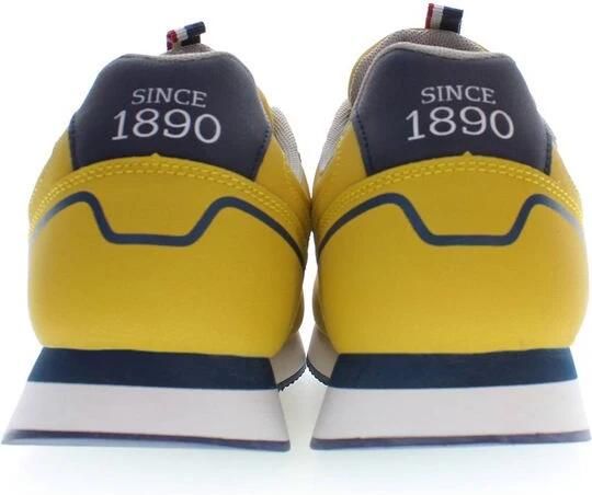 U.s. Polo Assn. Gele Radiant Sports Sneakers met Contrasterende Details Yellow Heren - Foto 6
