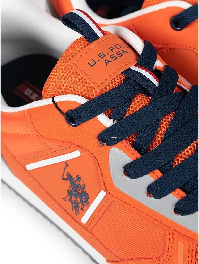 U.S. POLO ASSN. Polyester Sneaker Met Contrasterende Details En Logo - Foto 2