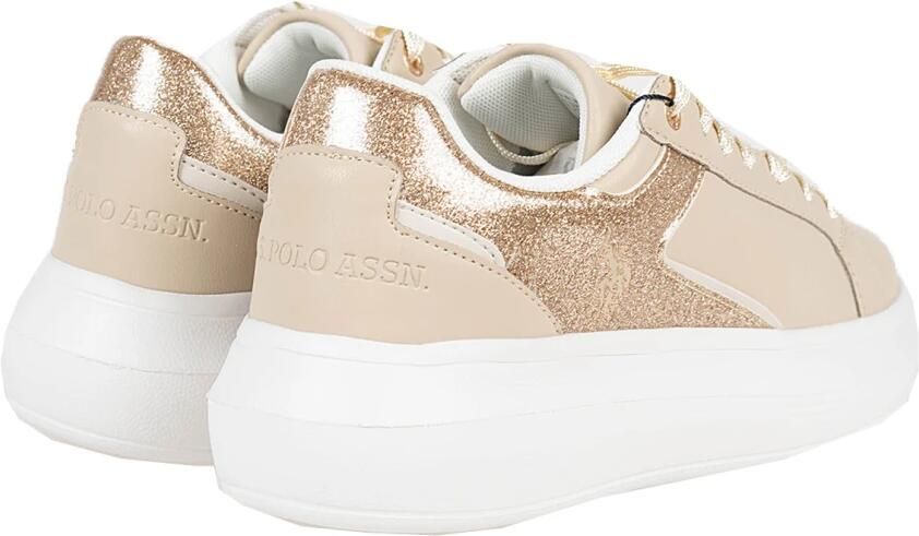 U.S. POLO ASSN. Helis Dames Sneaker Beige Vrouwen - Foto 3