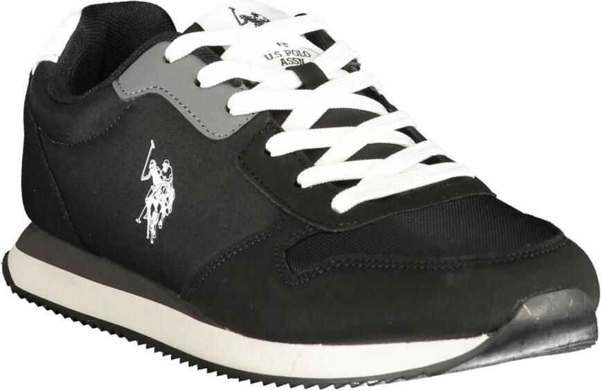 U.S Polo Assn. Lage Sneakers happy003m6th1neblk41 - Foto 4