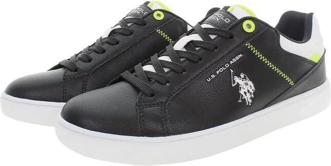 U.s. Polo Assn. Heren Sneakers Zwart Print Alle Seizoenen Zwart Heren - Foto 6