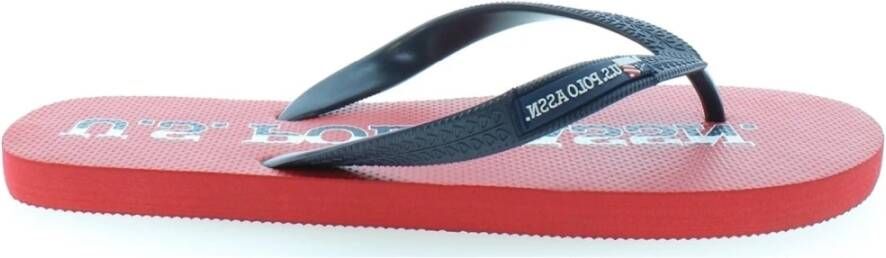 U.s. Polo Assn. Vaian slippers Rood Heren