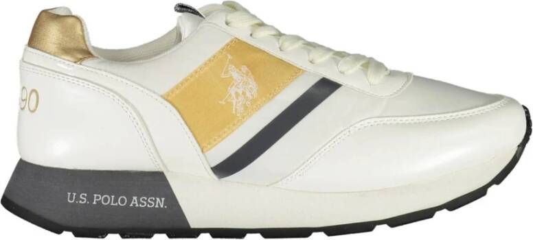 U.s. Polo Assn. White Sneakers Wit Dames