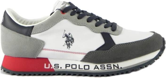 U.s. Polo Assn. Wit Blauw Sneakers Multicolor Heren