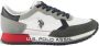 U.s. Polo Assn. Wit Blauw Sneakers Multicolor Heren - Thumbnail 1