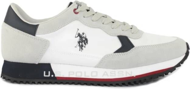 U.s. Polo Assn. Witte Casual Sneakers voor Mannen Multicolor Heren