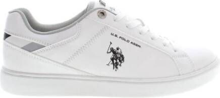 U.s. Polo Assn. Witte Polyester Sneaker voor Mannen