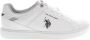 U.s. Polo Assn. Witte Polyester Sneaker voor Mannen - Thumbnail 1